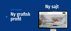 Ny sajt och ny grafisk profil