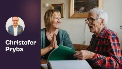 Christofer om: att vara företagsrådgivare i frågor om liv och pension