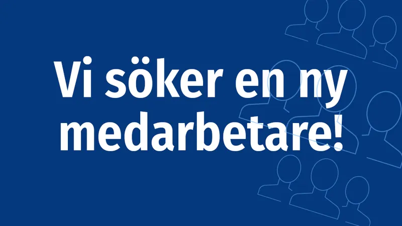 Vi söker en utbildningskoordinator/programansvarig
